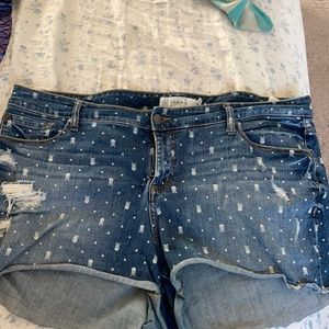 Torrid skull print shorts